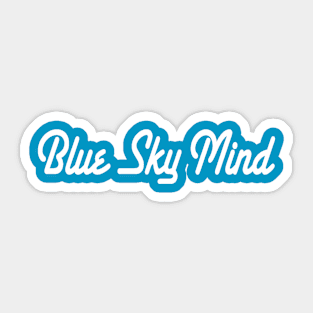 White Blue Sky Mind + Warrior's Journey Sticker